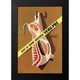 thumbnail image 2 of Advertisement 11x14 Black Modern Framed Museum Art Print Titled - Pigs and Pork: Hooked Pork, 2 of 5