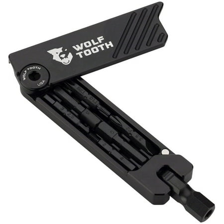 Wolf Tooth 6-Bit Hex Wrench - Multi-Tool Blue ED-Coated Corrosion-Resistant