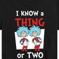thumbnail image 3 of Dr. Seuss - I Know A Thing Or Two - Youth Short Sleeve Graphic T-Shirt, 3 of 6