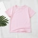thumbnail image 2 of BYHONG Niños Bebé Niños Niñas Camisetas Cuello Alto Suave Camiseta Unisex Manga Larga Tee Tops Camisetas Niña Hot Pink 90（US size）, 2 of 3