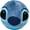 Blue, variant on Lilo and Stitch Girls Angel Plush Backpack, Pink