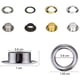 thumbnail image 5 of Juego de ojales de 200 piezas Kit de herramientas para ojales juego de alicates para ojales herramienta para ojales ojales de lona arandelas de ojales de 6mm punzón con caja remache ojales para, 5 of 8