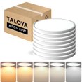 thumbnail image 1 of Lámpara de techo TALOYA, paquete de 8, 30 cm, 20 W, 2000 lm, 3000 K-6500 K, 1 of 6