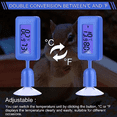 thumbnail image 3 of Reptile Thermometer And Hygrometer, Which Can Measure -20-60 ℃, Aquarium Thermometer Hygrometer - Blue, 3 of 4