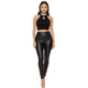 thumbnail image 1 of Set 2 Piezas Blusa y Legging Tipo Piel para Mujer Moderna, 1 of 5