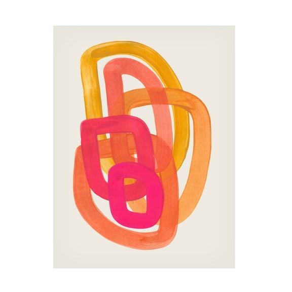 Ejaaz Haniff '70s Spiral' Canvas Art