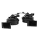 thumbnail image 5 of Bocina De Caracol De Doble Tono, Bocina De Caracol Para Automóvil De Tono Alto Y Bajo Estructura Robusta Estándar Estricta 1109660 00 B Para MODELO 3 2017-2022, 5 of 7