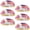 Multicolored 2, variant on PhooArto 6 Pcs Cup Drawer Pulls, Unicorn Silhouette Rainbow Pattern Shell Shape Handles Cabinet Knobs for Dresser Cupboard Closet Wardrobe with Screws