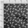 thumbnail image 2 of oneOone Cotton Poplin Twill Dark Gray Fabric Floral Craft Projects Decor Fabric Printed By The Yard 56 Inch Wide, 2 of 5
