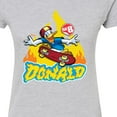 thumbnail image 3 of Disney - The Donald  - Juniors Fitted Graphic T-Shirt, 3 of 5