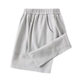 thumbnail image 4 of ATOGUTA Girls Running Shorts Lightweight Running Shorts for Teen Girls Kids Sports Active Short with Pocket and Elastic Size 4T-16, Gray, 4 of 6
