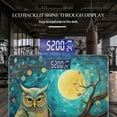 thumbnail image 3 of High Precision Body Weight Scale Smart Bathroom Scales with Large LCD Display(400lbs),Decorative for Bedroom-Owl Perched On The Branch Of Ancient Tree, 3 of 4