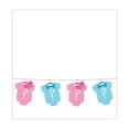 thumbnail image 1 of Creative Party Bow or Bowtie Gender Reveal Party Table Cover, 1 of 1