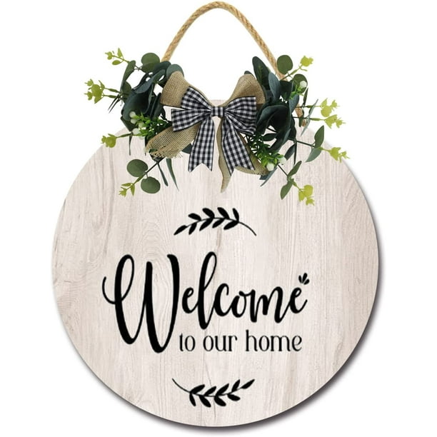 Eveokoki 11" Sign for Front Door for Farmhouse Porch