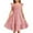 Pink, variant on FhsagQ Girls Summer Dresses Smocked Sleeveless With Pockets (White Size 5-6 Years)
