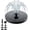 Black-A, variant on Solar Powered Floating Fountain Aerator Pump, Low Noise Energy Efficient Circulation System, Auto On/Off Multiple Spray Modes for Outdoor Yard Fish Pond Pool Garden,