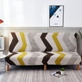 thumbnail image 4 of Housse de Futon Imprimée Protecteur de Meubles en Polyester Élastique Polyester Extensible Sofa Soya, 4 of 5