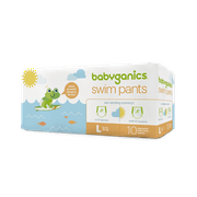 Babyganics Swim Pants, Large, 10 Count