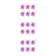 thumbnail image 4 of Moyic 6 piezas PVC Artificial Lilys flor decorativa Púrpura, 4 of 6