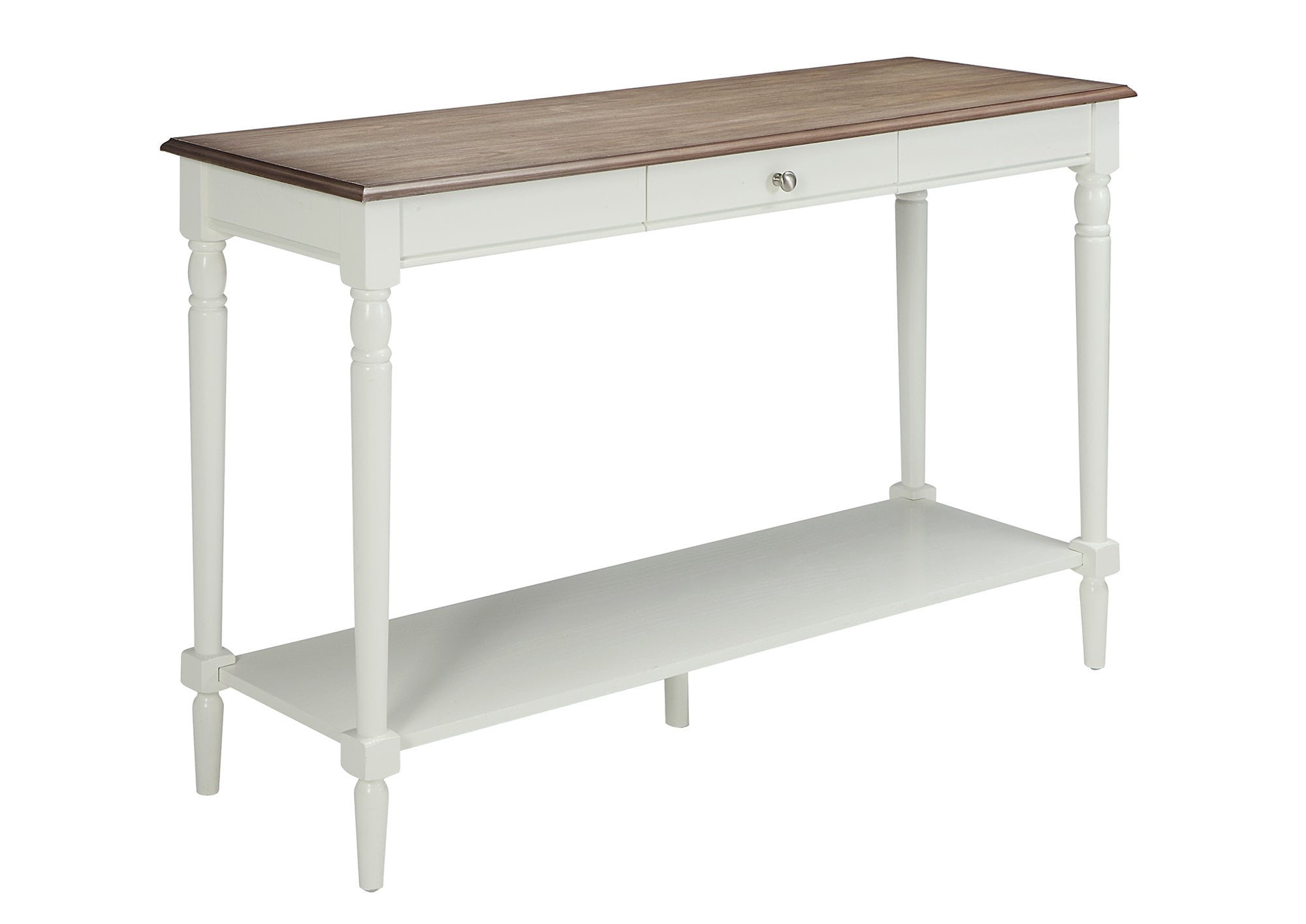 Convenience Concepts French Country Half-Round Console Entry Hall