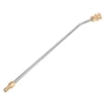 thumbnail image 1 of Barra de extensión de lanza rociadora de alta presión curva de 30 grados para lavadora de autos, de 1/4", de conexión rápida, para limpieza del hogar y auto, riego agrícola (35 cm), 1 of 5