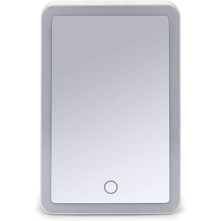 Ihome Portable Rechargeable Lighted Vanity Mirror With Bluetooth Speaker Walmart Canada