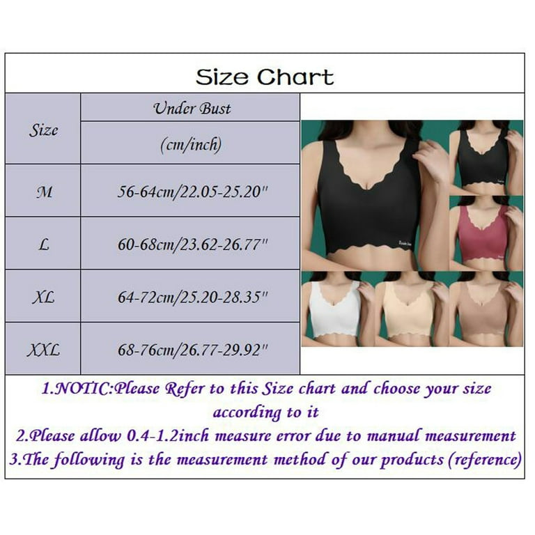Women's Anti-Sagging Ice Silk Underwear Everyday Bras Upper