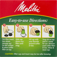 Melitta Single Serve Coffee Filters for Javajig, 60 Ct
