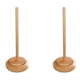 thumbnail image 1 of 2X Dispensador de Soporte de Hilo de Madera para Ganchillo, Soporte de Bola de Hilo para Tejer, Dispensador de Husillo de Hilo, Herramienta de Ganchillo, 1 of 5