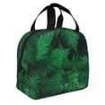 thumbnail image 2 of Easygdp Green Leave Fern Bolsa Térmica Premium - Tela Oxford Impermeable, Gran Capacidad, Bolsillo Frontal, Unisex para Trabajo, Escuela, Actividades al Aire Libre y Picnics, 2 of 8