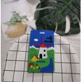 luggage tag boarding pass luggage tag aircraft pvc luggage tag