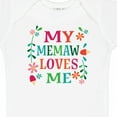 thumbnail image 4 of Inktastic My Memaw Loves Me Girl Grandchild Girls Baby Bodysuit, 4 of 5