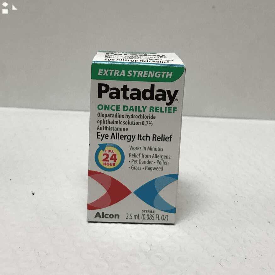 Alcon Pataday Once Daily Relief Eye Allergy Itch Relief 2.5Ml(0.085 Fl