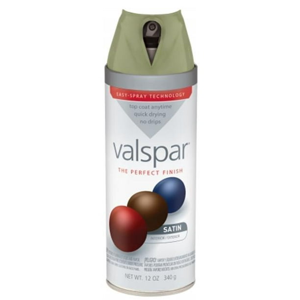 Valspar Marque 410-85042 SP 12 Oz la Fonda Saugebrush Satin Premium Émail Spray P - Pack de 6