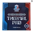 thumbnail image 1 of SubZero Seven Ultimate 12 8W MK Coussin Thermique CPU GPU Graphiques Carte Mère Silicone Dissipation de Graisse Chaleur Coussin Rafraîchissant PC Portable D, 1 of 6
