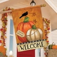 thumbnail image 4 of Briarwood Lane Rustic Pumpkins Fall House Flag, 4 of 4