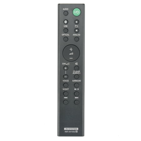RMT-AH103U Remote Control Used in Sony Soundbar HT-CT80 HTCT80 RMTAH103