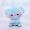 thumbnail image 1 of kpop bts bt21 - muñeca de peluche sentada (20 cm, 20 cm, llavero, llavero, tata cooky chimmy koya) Gao Jiahui unisex, 1 of 2