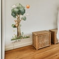 Adorable Cartoon Big Tree and Flower Bush Wall Stickers for Kids' Room ...