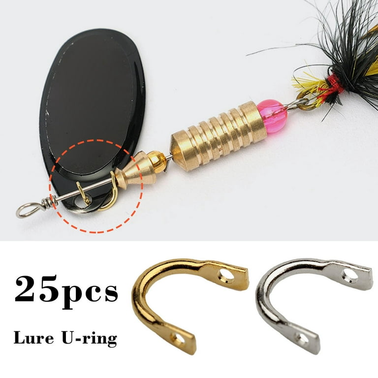 Fishing Spinner Clevis Connector DIY Easy Spin Making Spinner Bait SALE  A2D5 
