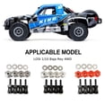 thumbnail image 4 of Rueda de aleación de aluminio Bewildely para 1/10 LOSI Baja Rey 4WD RC Rojo, 4 of 6