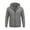 04_Gray, variant on KICILVS Mens Zip Up Hoodies Full Zip Long Sleeve Sweatshirt Jacket with Pockets Casual Loose Fit Coat Daily Wear