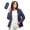 Navy, variant on Ynynloco Women Packable Rain Jacket Waterproof Lightweight Raincoat Hooded for Hiking Active Outdoor Travel (S-3XL)