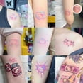 thumbnail image 2 of Sanrio Cartoon Characters Hello Kitty Children Temporary Colour Tattoos Cute Waterproof and Durable Color Tattoo Sticker Gifts Loveliness, 2 of 6