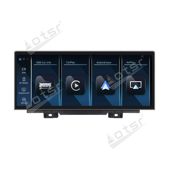 Aotsr Ultra-thin 12.3 inch 1920 * 720 Car Radio for BMW 1/2 Series F52 2011-2017 Linux CarPlay Multimedia Screen Audio Stereo Upgrade Touch Screen Bluetooth Head Unit