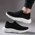 thumbnail image 5 of Men's Sock Shoes Sneakers Lightweight Athletic Shoes Breathable Walking Shoes, 5 of 8
