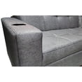 thumbnail image 2 of Sofa Cama King Size Tapatios Muebles Tela Oslo Oxford con Portavasos 3 Posiciones, 2 of 7