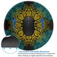 thumbnail image 4 of ZNDUO 2 Pack Round Mouse Pad Abstract Paisley Mandala Pattern 7.9" Small Non-Slip Rubber Gaming Mousepad Desk Mat for Home Office, 4 of 7