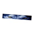 thumbnail image 3 of Creative Eyes Front Windshield Stickers Visor strips Eye design wolf Shaped Eyes, 3 of 8