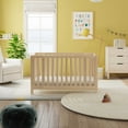 thumbnail image 2 of Carter's by daVinci Colby GROW 6-in-1 Convertible Bassinet to Crib, Washed Natural, 2 of 8